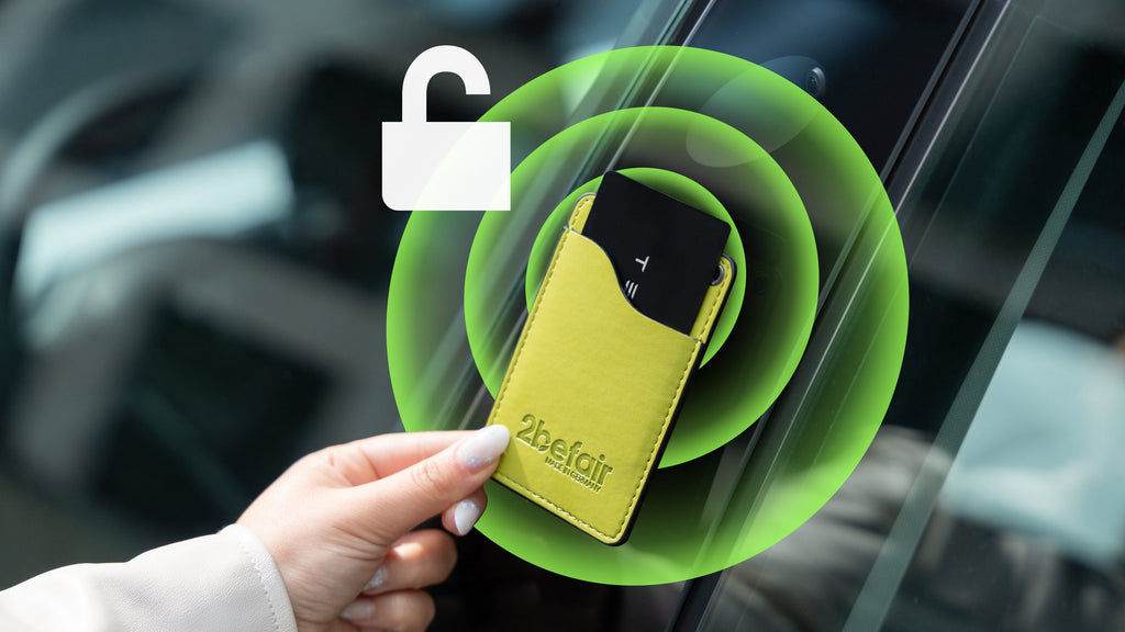 2befair Card Case for Tesla Key Card
