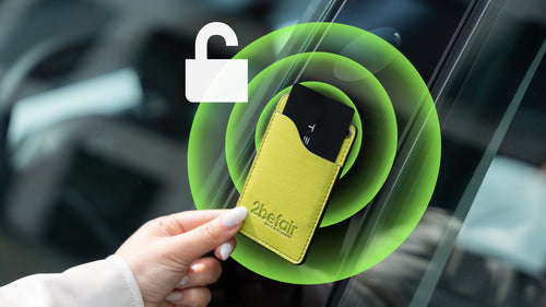 2befair Card Case for Tesla Key Card